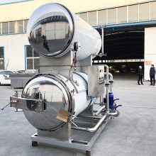 鲜香鲅鱼水浴式杀菌锅 高温高压杀菌技术保障食品安全的利器